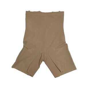 (2) Honeylove Super Power Shorts Women 1X Beige Slimming Shapewear X-Large